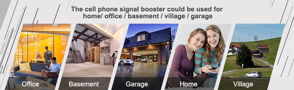 CDMA Cellular Signal Booster Greatest 500m2 Coverage 5g Cell Phone Booster