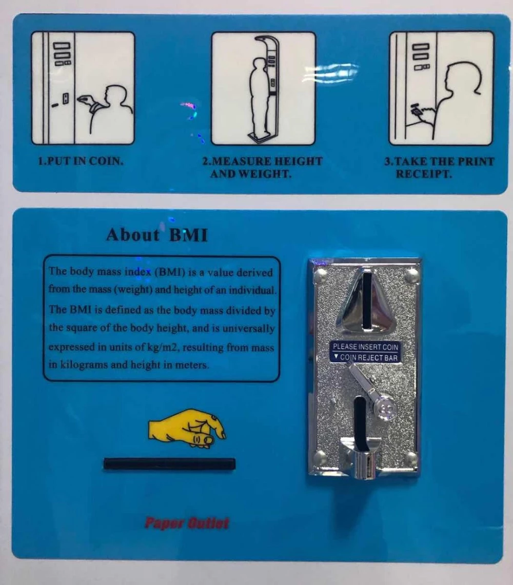 Blood pressure Pulse BMI Height And Weight Measurement Scale
