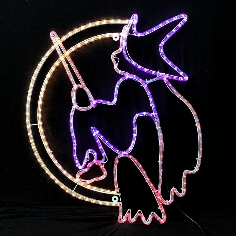 110V/220V LED rope light star motif light IP55 for Christmas show wedding use shopping mall commercial decorating lights