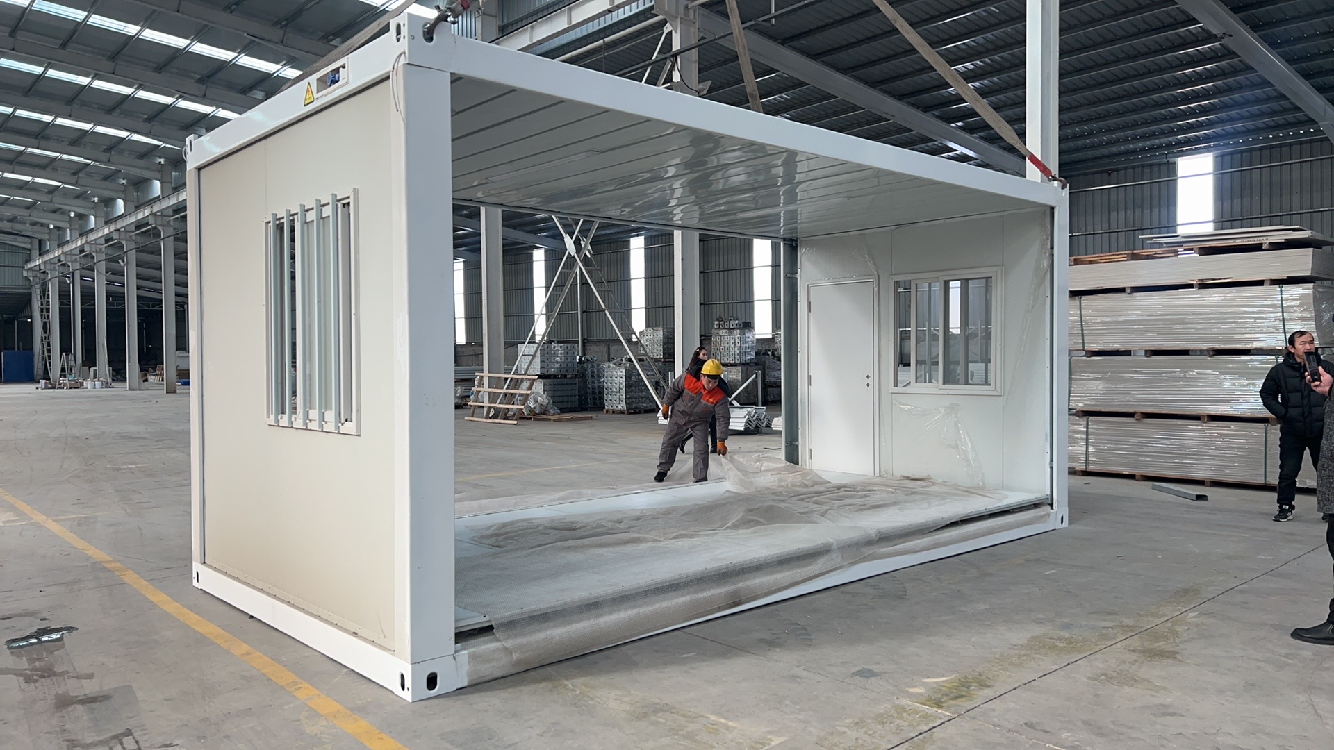Custom Sandwich Panel House with Modular Tiny Design Prefab House Folding Container