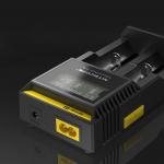 Nitecore D2 2 slot Charger with LCD Display Universal Smart Charger For 18650