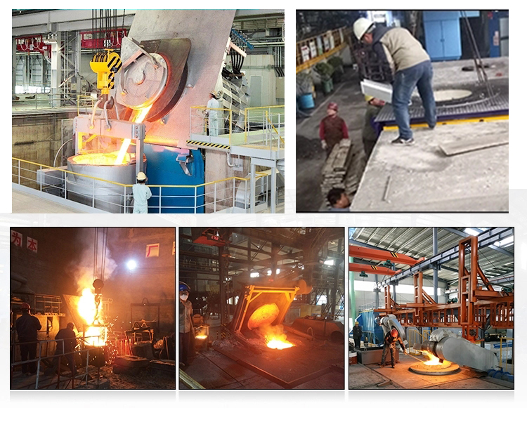 Foundry Plant Smelting Scrap Steel Induction Heating Furnace Pig Iron Electric Induction Melting Furnace 