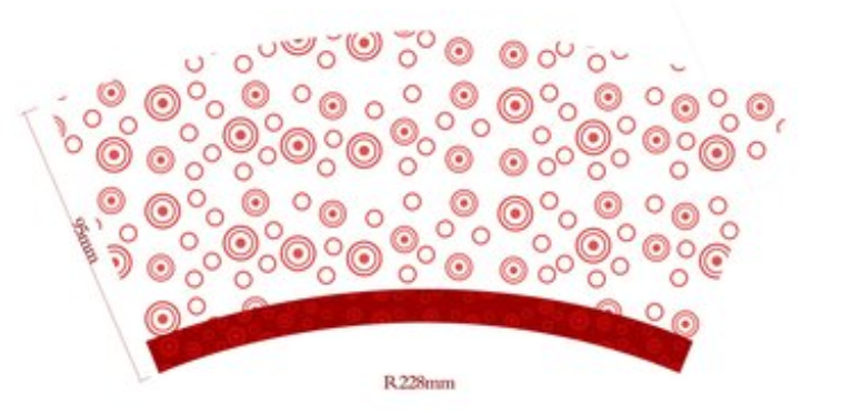1S PE 260gsm Cup Stock Paper 240gsm + 20PE For Drinks Cup 886mm Jumbo Roll 