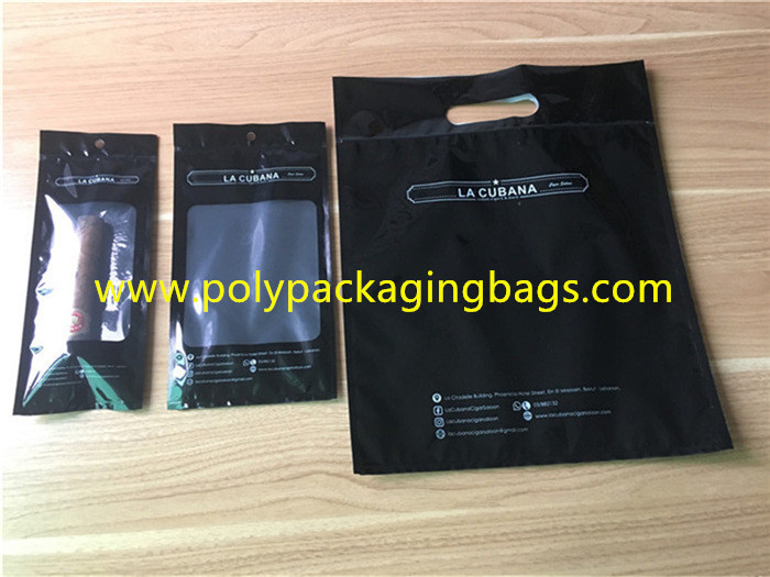 Large Capacity And Size 20 Cigar Packaging Bag Moisturized System Inside