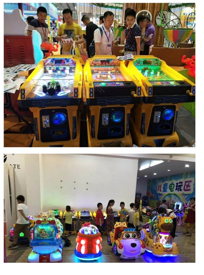 220V Arcade Shooting Amusement Game Machines Interstellar Pinball Platform