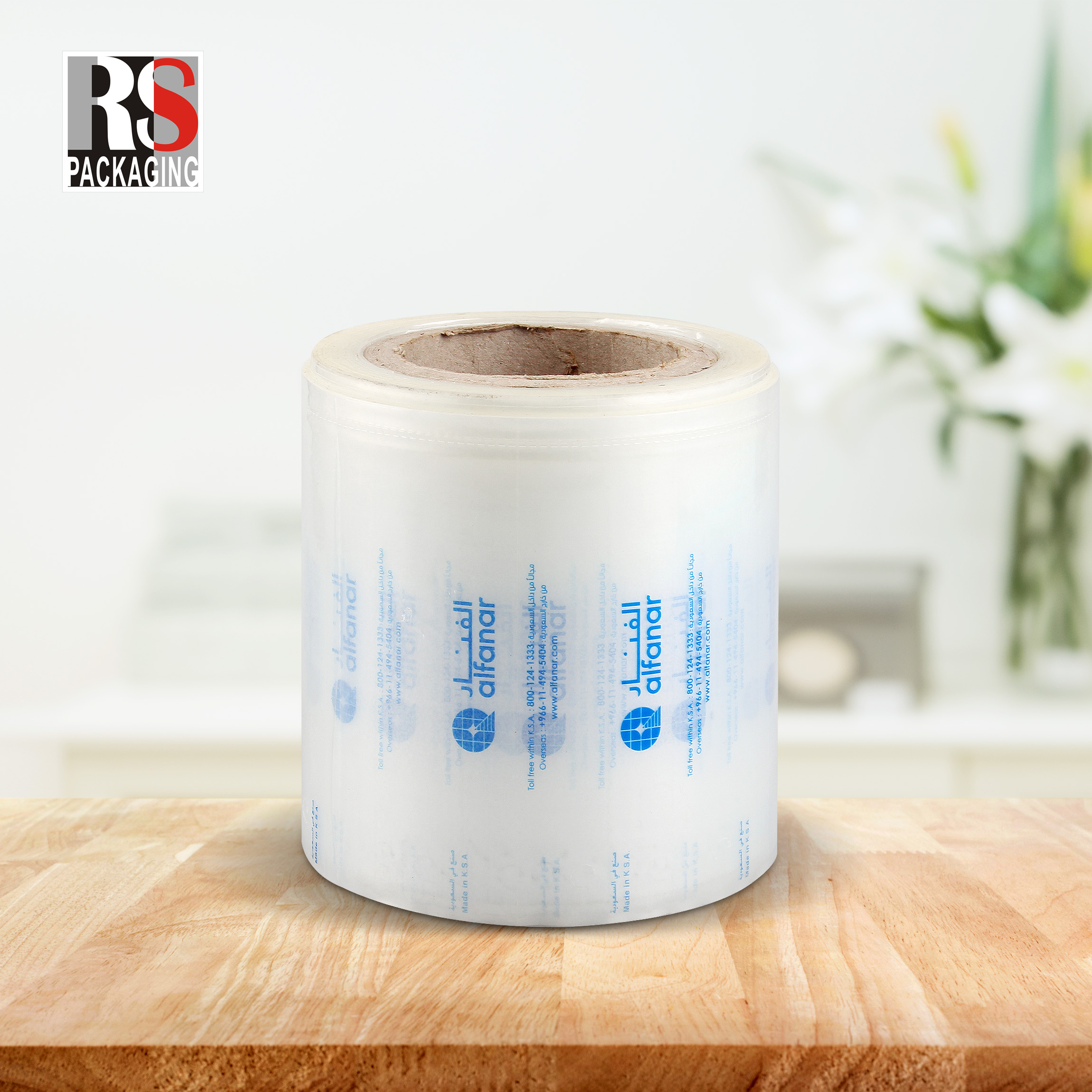 Color Printing Pre Opened Auto Bagger Bags In Roll For Plastic Poly Packing Items