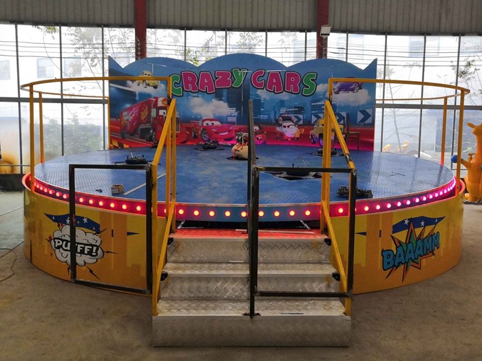 Anti Corrosion Paint Kiddie Amusement Rides Customized Color 1 Year Warranty