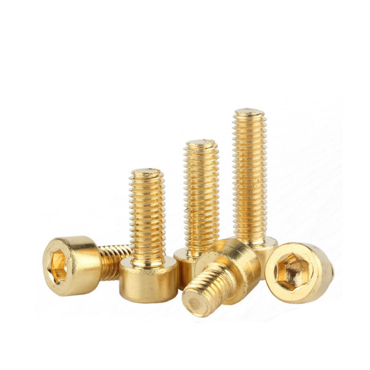 Metric Hex Socket Cap Screws SS304 Stainless Steel Din912 Zinc Carbon Steel M4 M5 M6 M8