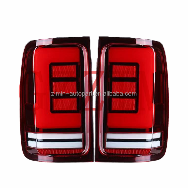 ABS Plastic Red LED Car Tail Light For Amarok V6 2009 - 2019