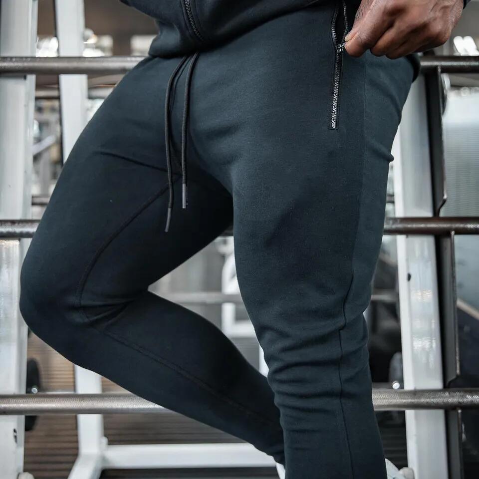 Outdoor Sport Gym Sets Men Sportswear Tracksuits Two Piece Set Hoodies Men&prime;s Fitness Suit