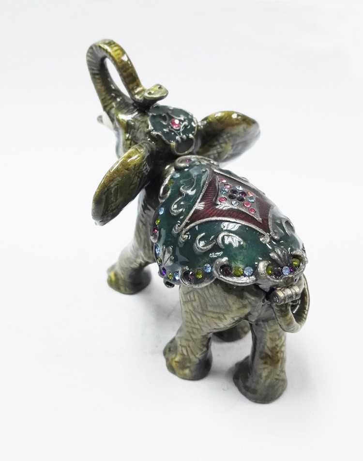 Indian elephant decorated Custom Made Jewelry Boxes for gift