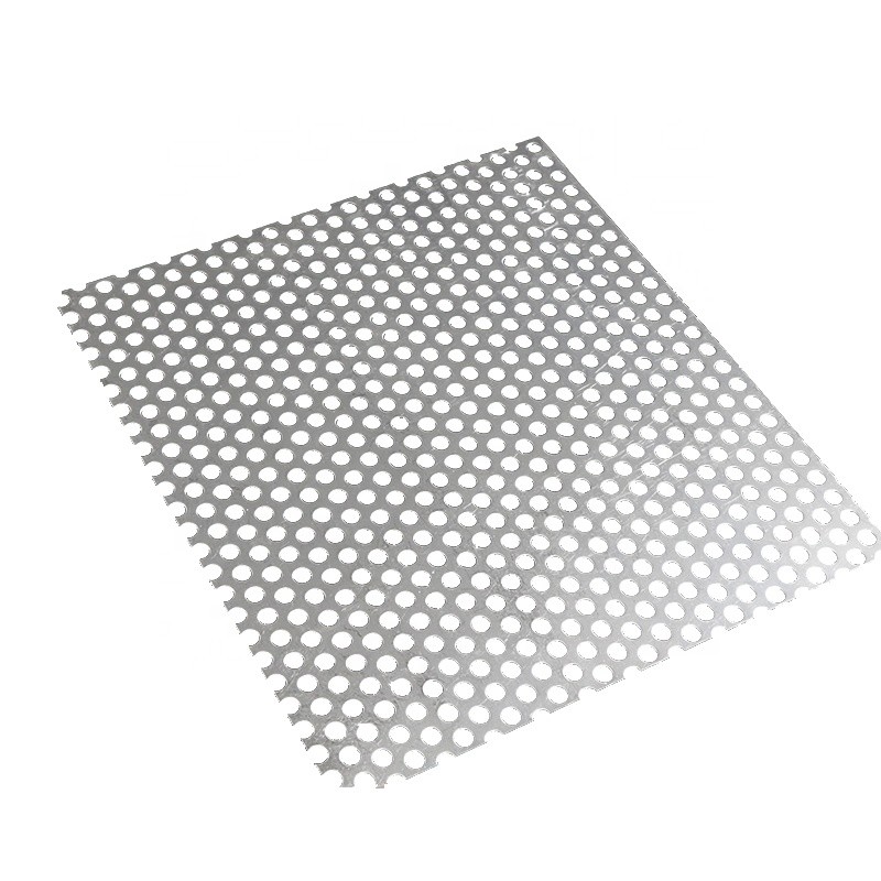 0.5m Width Galvanized 5mm Perforated Plate Ss 304 For Industrial