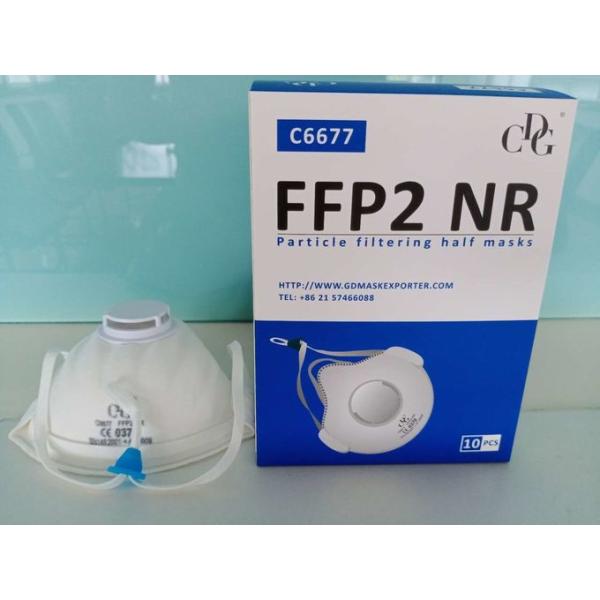 95% Filtered Headloop Meltblown Cloth FFP2 Cup Mask