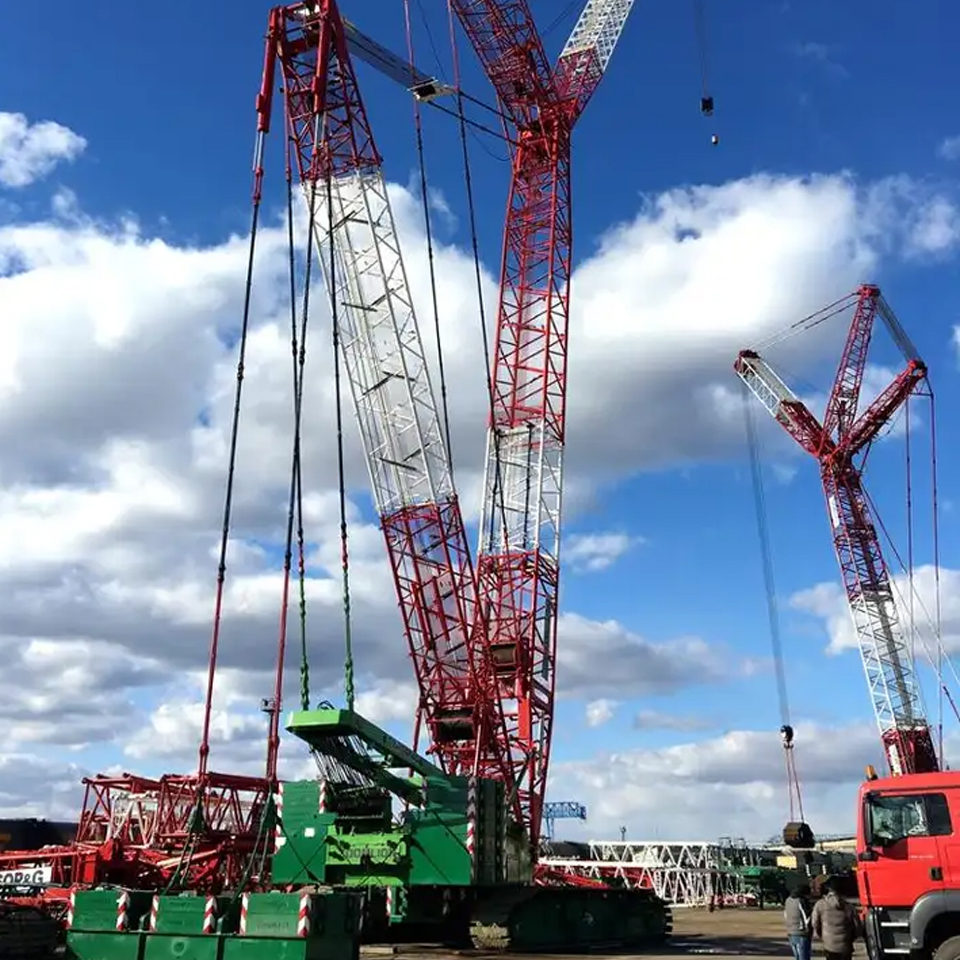 45t Construction Mobile Spider Crane Crawler Lifter with Max. Lifting Height 68m