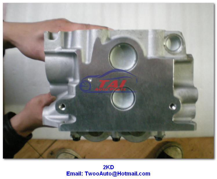 2KD 1KD Toyota Cylinder Heads , Toyota Hilux 2.5 D4D (2KD) Engine Cylinder Head