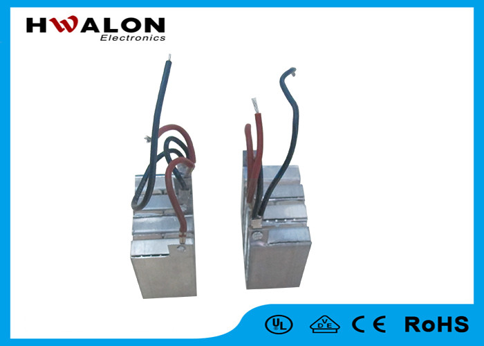 240V 220V 400W Anti - Condensation PTC Air Heater With Terminal / Wires