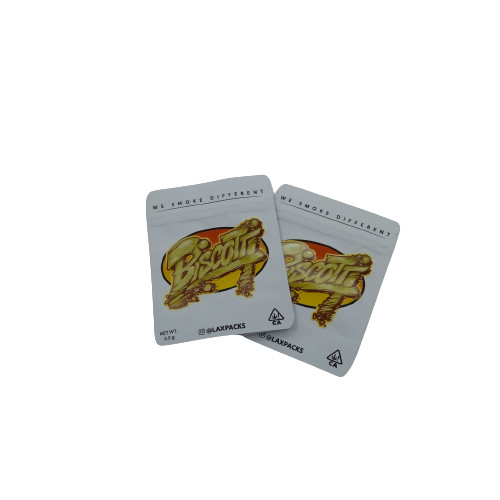 Clear ziplockk Stand Up Packaging Pouch Three Side Seal Mylar Aluminum Foil Bag