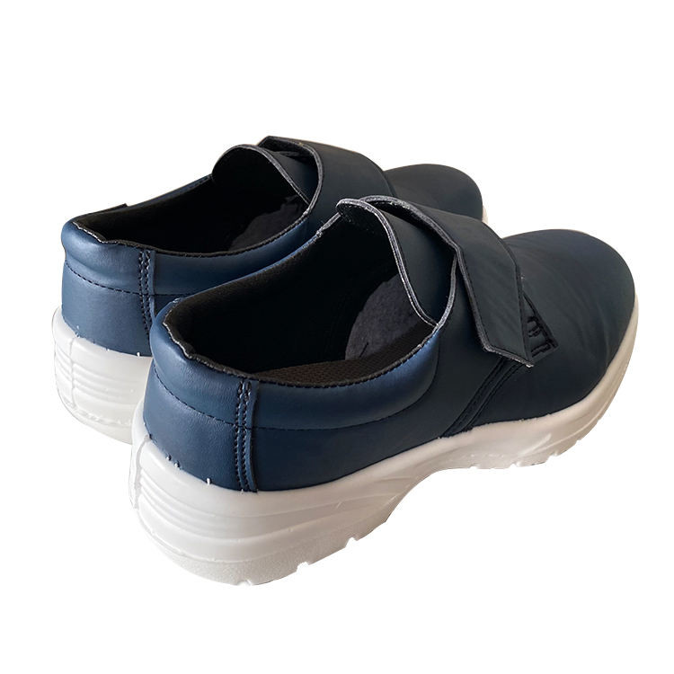 Blue Magic Tape Anti Slip Sole ESD Safety Shoes For Factories Protection