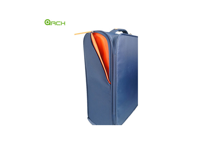 Spacious Tapestry Soft Sided Luggage with Spinner Wheels