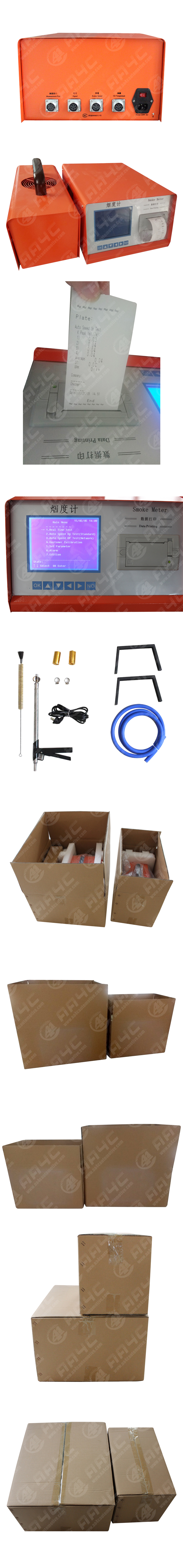 Emissions Vehicle Test Line Auto Car Smoke Meter