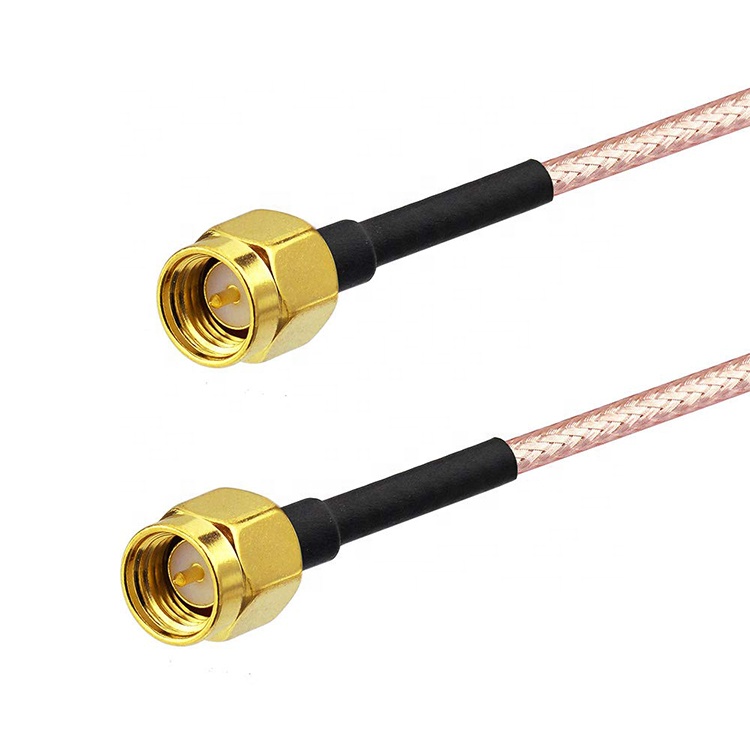 RG316 Coaxial RF SMA to SMA Connector Assembly Antenna Extender Jumper Extension Cable for Wifi FPV TV