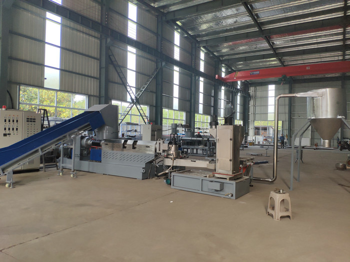 High Efficiency Plastic Film Recycling Machine / Waste Compactor Machine