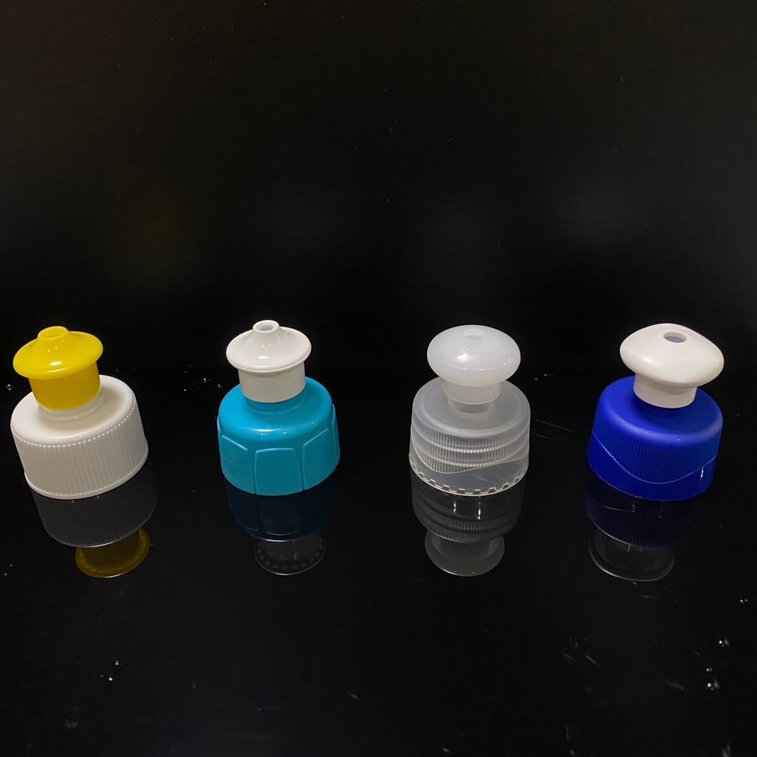 20/24/28/410 Plastic Bottle Cap Push Pull for Plastic Pull up Cap for Shampoo