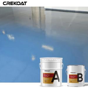 China Solvent Based Industrial Epoxy Floor Coating For Concrete Stains on sale