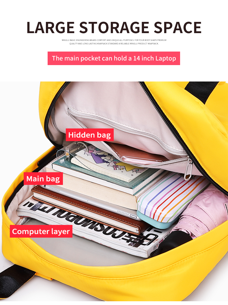 Wholesale waterproof school backpack bag for teenagers kids backpack school bags