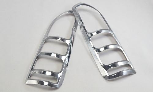 Quality Rear Tail Chrome Light Covers For Toyota Hiace Commuter Van 2005 - 2013 for sale