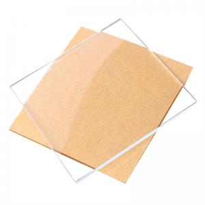 China Cast Acrylic Sheet 1mm-50mm Thickness 50% Elongation Acrylic Material on sale