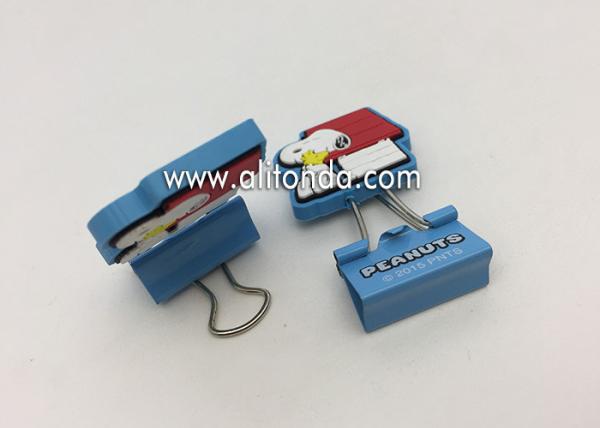 Quality Hot sale stationery metal Paper Binder Clips 15/19/25/32/41/51 mm color binder clip for Office Home and Schools for sale