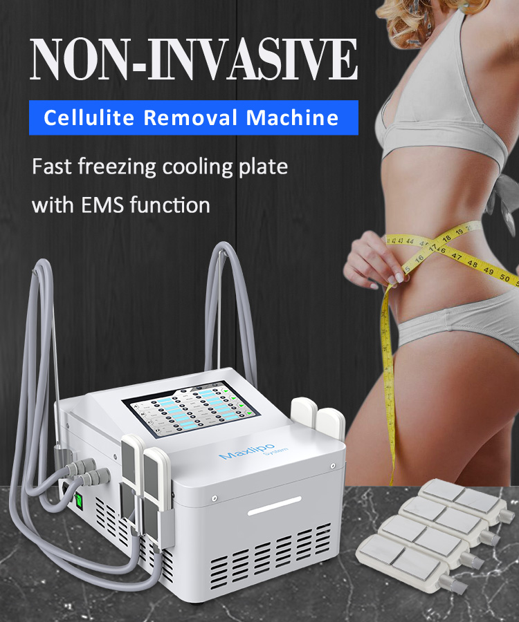 EMS Cooling Beauty Therapy Machine Fat And Cellulite Reduction Machine
