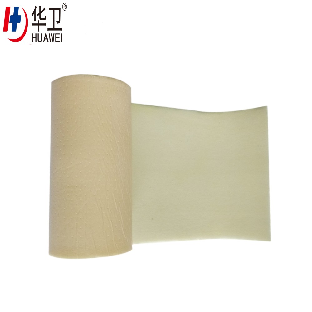 Absorbent Medical Foam Dressing Pad Coated PU Film OEM ODM Supported