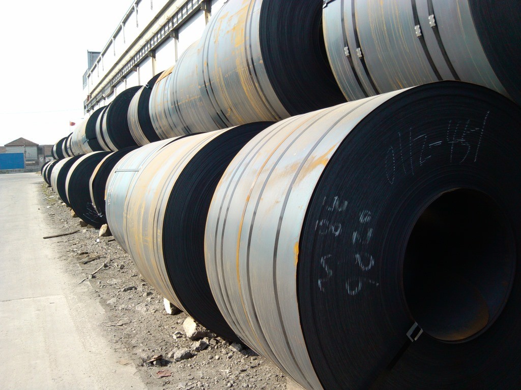 1000mm-12000mm HRC Hot Rolled Coil Mild Steel Coil ID 508mm 610mm