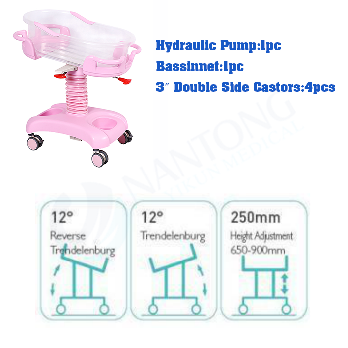 Infant Hospital Bed With Mattress