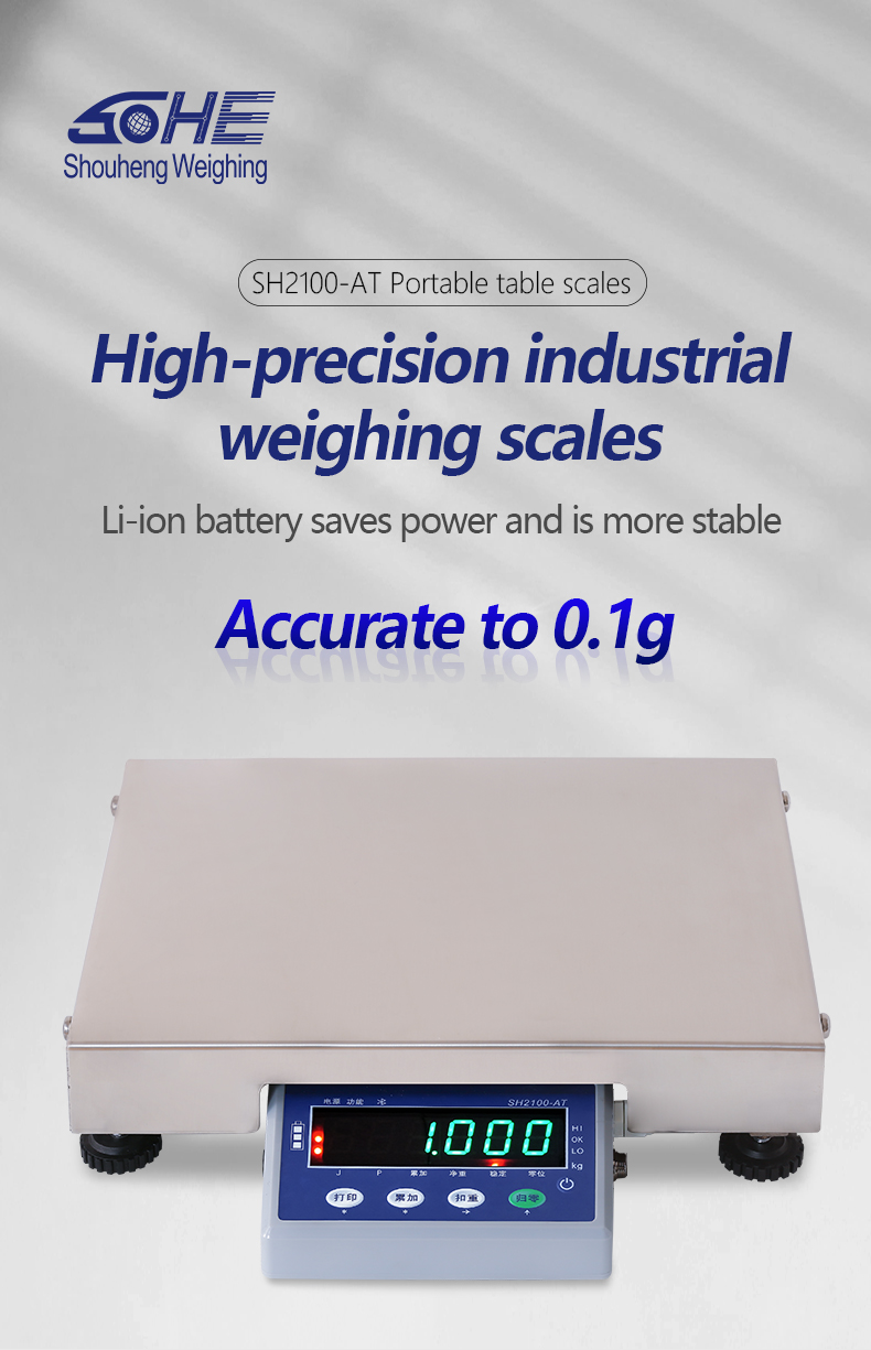 30KG Waterproof Bluetooth Digital Table Scale with Voice Command and Food-Grade Material