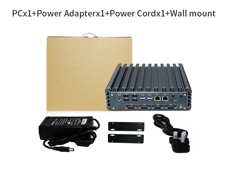 Packing box PCx1+Power Adapterx1+Power Cordx1+Wall mount