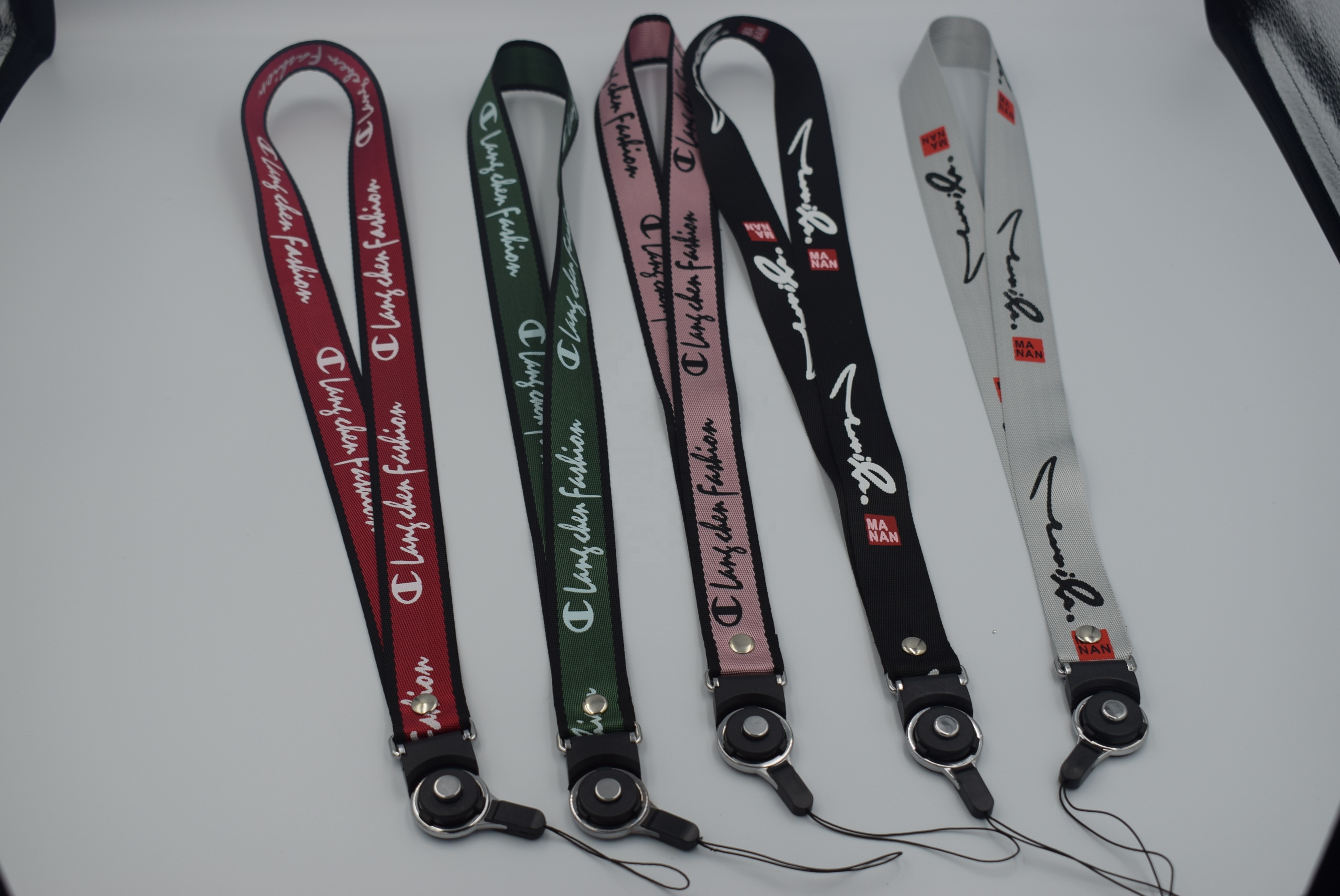 PVC 45cm Length Cell Phone Neck Strap For Anti Theft