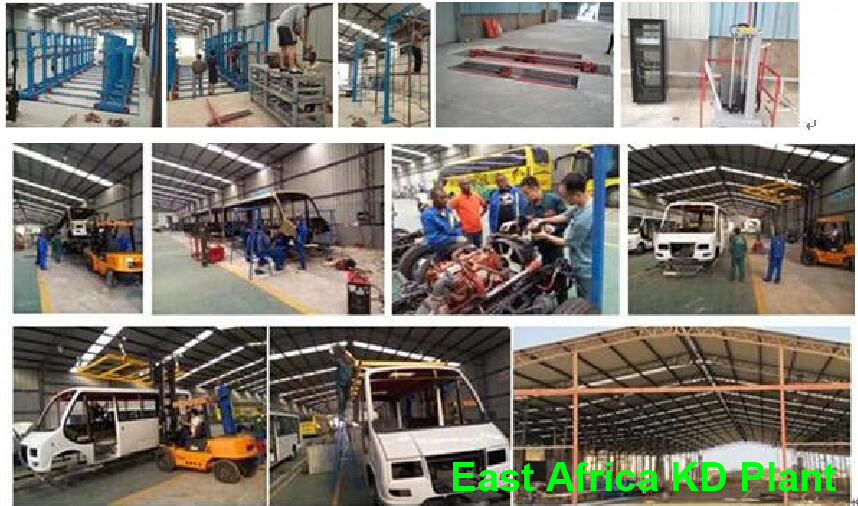 Overseas Car Assembly Plant For Demonstration , Vehicle Assembly Plant