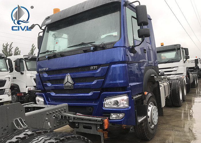 Sinotruck HOWO 6x4 Heavy Duty Dump Truck With 10+1 Tyres 371HP Engine