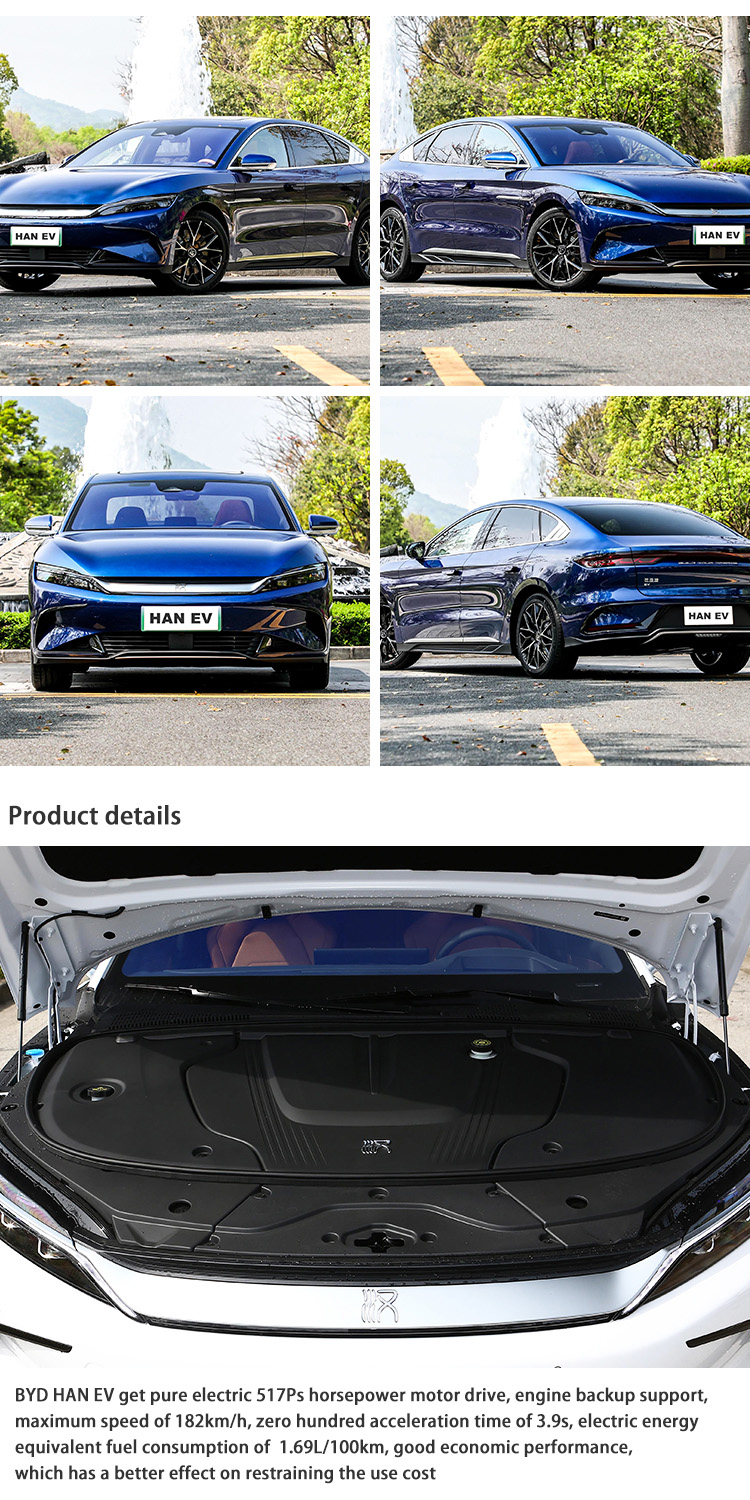 Luxury Electric EV Cars 605KM Innovative Electric Vehicle Powerful