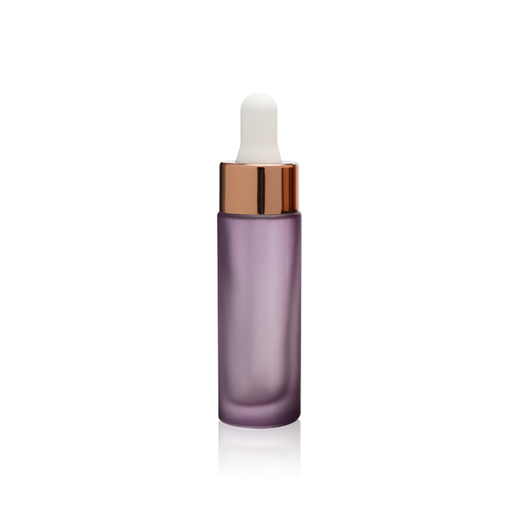 Portable Clear Glass 15ml 0.5oz Serum Dropper Bottles