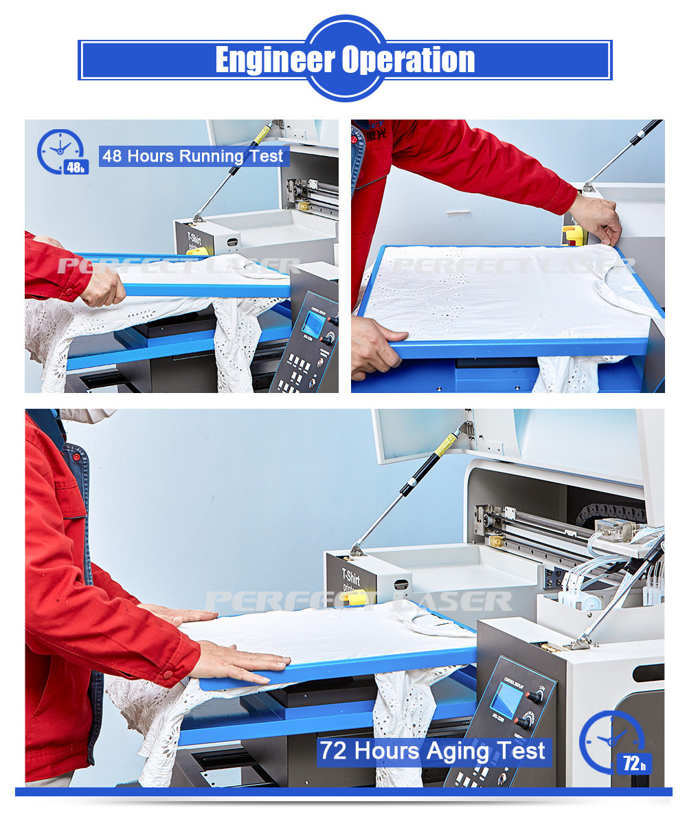 Automatic Fast Speed T Shirt Digital Flatbed Printing Machine Single Station Large Platform
