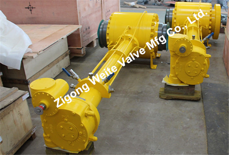 Anti Static Extended Stem Ball Valve API 607 Ball Valve Blowout Proof