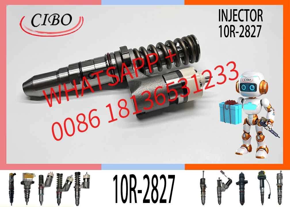 Common rail injector fuel injecto 20R3483 20R-3247 10R-2827 for 3512B Excavator 3512C 3516B 3516C