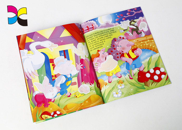 Environment - Friendly Paperback Book Printing Inner Sheet 100g Offset Paper 4+4C