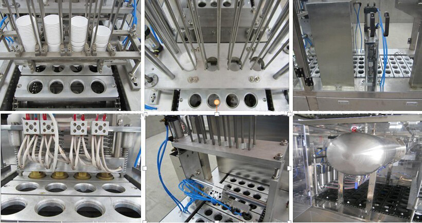 Stainless Steel Automatic Filling Machine Cup Water Filling And Sealing Machine
