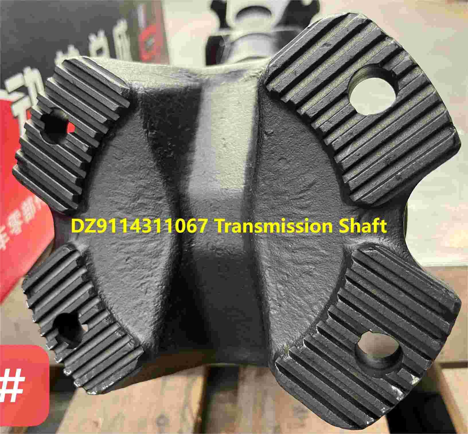 Propeller Drive Transmission Shaft Shacman Truck Parts DZ9114311067