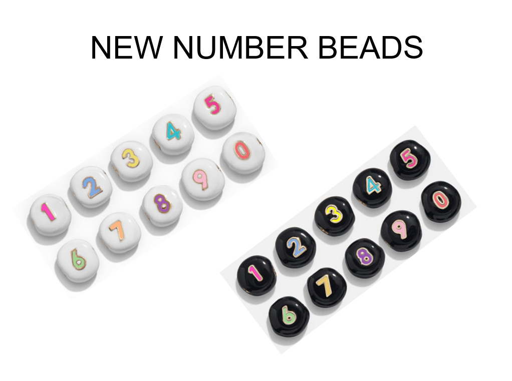 KC Gold Hematite Alphabet Letter Bracelet Black Rainbow Alloy Material